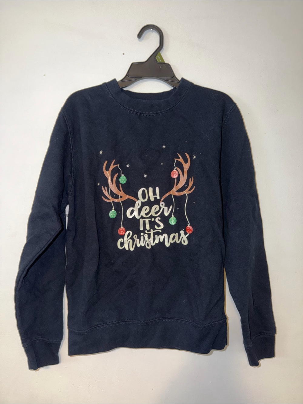 Crewneck Sweatshirt - Oh Deer It's Christmas Graphic